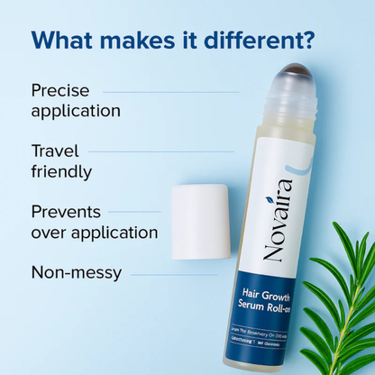 Novaira™ Advanced Hair Growth Roll On Serum